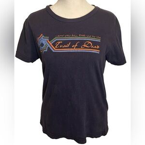 Vintage 2000’s And You Will Know Us By The Trail Of Dead Band T-Shirt Small